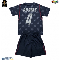 Otroški Nogometni dresi Združene države Tyler Adams #4 Gostujoči SP 2026 Kratek Rokav (+ Kratke hlače)